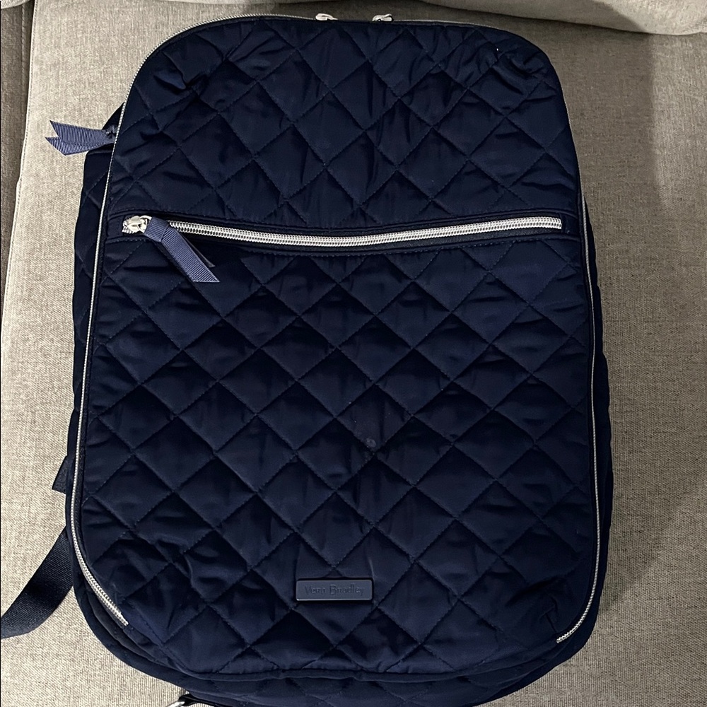 Vera Bradley Lay Flat Convertible Backpack in Performance Twill